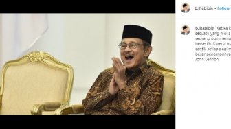 Banyak Senyum, BJ Habibie Lampaui Usia Harapan Hidup Orang Indonesia