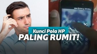 Dijamin Aman, Pria Ini Sematkan Pola Rumit Untuk Kunci Smartphone