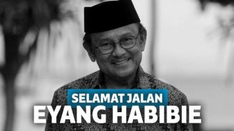 Penghormatan Terakhir, Warga Berdiri Sepanjang Jalan Sambut BJ Habibie