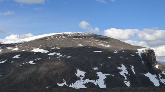 Potret Gunung Kebnekaise. (Wikimedia Commons Antti Leppanen)