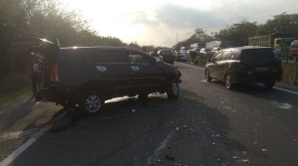 Tabrakan Beruntun di Tol Tangerang - Merak, 9 Orang Jadi Korban