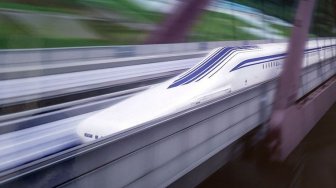 Potret Si Super Cepat Maglev, Kereta Futuristik Masa Depan nan Ajaib