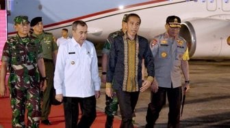 Jokowi Tinjau Langsung Penanganan Karhutla di Riau Hari Ini