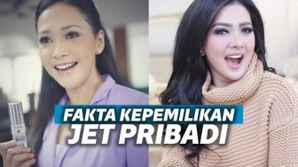 Terungkap Kesamaan Interior Jet Pribadi Syahrini dan Maia Estianty