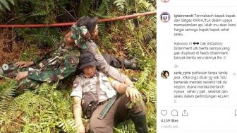 Begini Lelahnya Bapak-bapak Penakluk Api Kebakaran Hutan