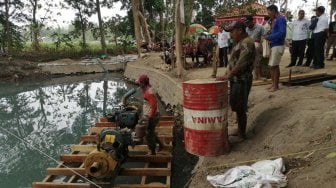 Kesulitan Keringkan Sendang Sumberbeji, Ekskavasi Diperpanjang Tiga Hari