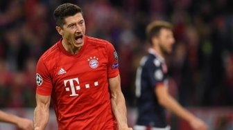 Sumbangkan Satu Gol di Liga Champions, Lewandowski Cetak Rekor Baru