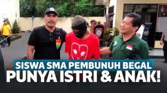 Bunuh Begal Demi Pacar, Ternyata Siswa SMA Ini Sudah Punya Istri dan Anak!