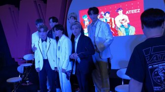 Boyband Ateez Deg-degan Jelang Tampil di Smartfren Wow Concert