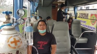 Cegah Penyakit Akibat Kabut Asap, Mobil Oksigen Hadir di Palangka Raya