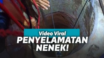 Video Heroik Penyelamatan Nenek 93 Tahun di Dalam Sumur Viral!
