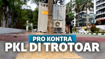 Pro Kontra Revitalisasi PKL di Trotoar Jakarta, Keadilan Ruang Atau Hak?