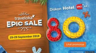 Segera Berakhir! Epic Diskon Hotel Hingga 80% dari Traveloka Epic Sale