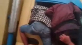 Viral Pemalak Truk Pakai Martil di Palembang, Mewek saat Diciduk Polisi