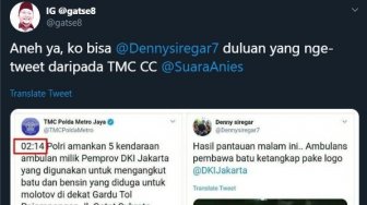 Soal Video Ambulans DKI Bawa Batu, Pakar: Akun Polda Termasuk Sebar Hoaks