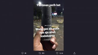 Viral Gas Air Mata Sudah Kedaluwarsa, Apa Bahayanya pada Tubuh?