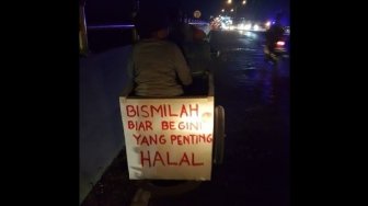 Potret Haru Kakek Penarik Gerobak Ini Jadi Sorotan Warganet