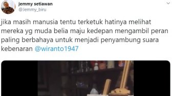 Unggah Video Pelukis Anak STM, Politikus Demokrat Beri Pesan ke Wiranto