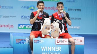 Kampiun Korea Open 2019, Fajar / Rian Berharap Bisa Terus Konsisten