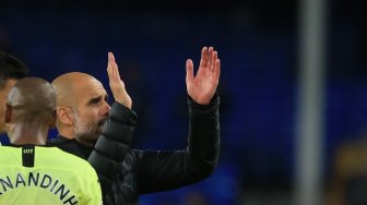 Man City Hajar Everton, Guardiola: Penting untuk Terus Tempel Liverpool