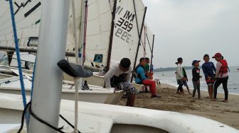 Layar-layar Harapan yang Berkembang di Pantai Serang