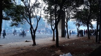 Imbas Demo Ricuh di DPR, Commuter Line Tanah Abang-Palmerah Disetop Sementara
