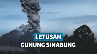 Galeri Foto Letusan Gunung Berapi Sinabung yang Sempat Bikin Geger