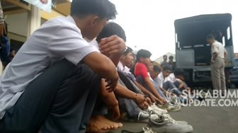 Jalani Tes Urine, Pelajar Sukabumi Diamankan Saat Hendak Demo ke Jakarta