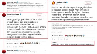 Partai Gerindra Ditegur Tempo Gara-gara Copas Cuitan di Twitter