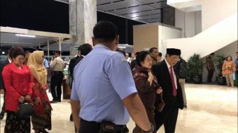 Megawati Hadiri Pelantikan Puan Maharani Sebagai Ketua DPR RI