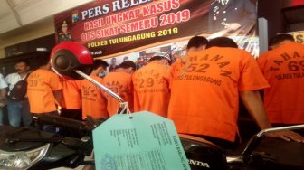 Ops Sikat Polres Tulungagung: Kasus Curat HP Dominasi