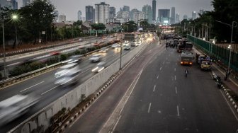 Pintu Tol Menuju Slipi Masih Ditutup untuk Umum