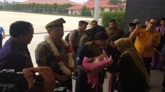 Sambut Kapolda Baru, Ini Harapan Gubernur Riau Syamsuar