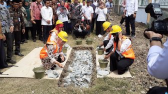 Kementerian PUPR Mulai Tata Kawasan Masjid Syeh Nawawi Al Bantani Tanara