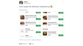 Pasang Deskripsi Menu Unik, Kafe Ini Jadi Sorotan Warganet