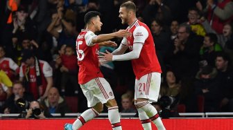 Hasil Liga Europa: Arsenal Gasak Standard Liege 4-0