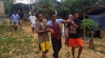 Paman Sadis, Dodi Gendong Keponakan ke Kebun untuk Ditusuk-tusuk