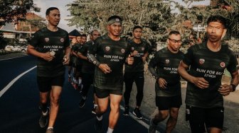 Motivasi Serka Astawa, Pangdam Udayana Bergabung di Run for Bali