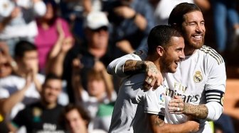 Eden Hazard Sumbang Gol, Real Madrid Pecundangi Granada di Bernabeu