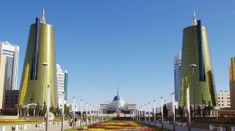 Astana, ibu kota Kazakhstan (Wikimedia Commons Ken and Nyetta)