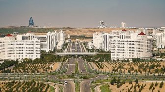 Ironi dan Derita di Balik Bangunan Megah Ashgabat di Turkmenistan