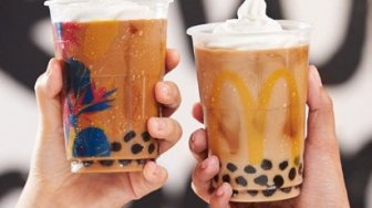 Bikin Ngiler, McDonalds Filipina Rilis Milk Tea McFloat dengan Toping Boba