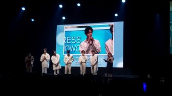 Boyband CIX Sukses Gelar Showcase di Jakarta