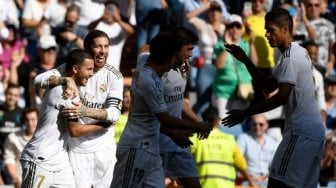 Jelang Derby Madrid, Zidane Coret Hazard dan Bale dari Daftar Pemain