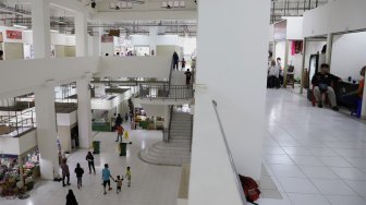 Suasana di Rusunawa Pasar Rumput, Jakarta Selatan, Senin (7/10). [Suara.com/Angga Budhiyanto]