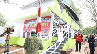 Bupati Tatu dan Pejabat Pemkab Serang Ziarah ke Makam Brigjen KH Syamun