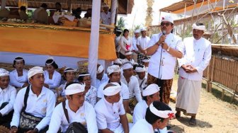 Jaga Lahan Hijau, Wagub Cok Ace Minta Warga Jangan Tergiur Dolar