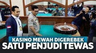 Robinson Digerebek, Satu Penjudi Tewas Melompat Dari Lantai 29!