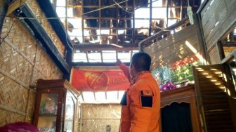 Angin Puting Beliung di Situbondo Porak Porandakan Rumah Warga