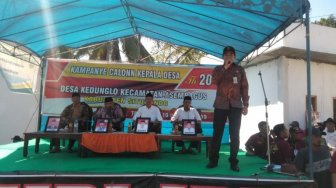 Empat Cakades Kedunglo Situbondo Paparkan Visi Misi